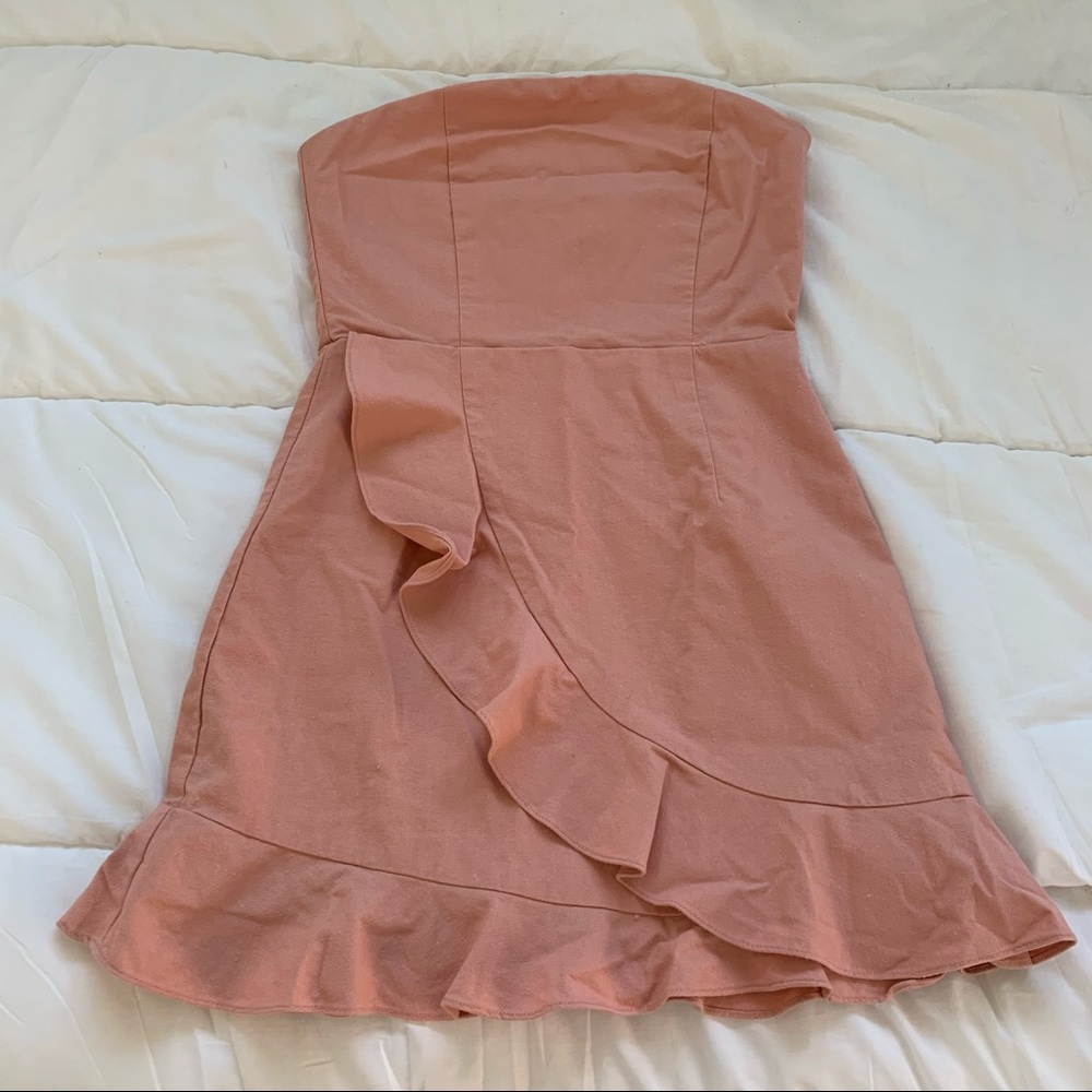 Superdown strapless dress